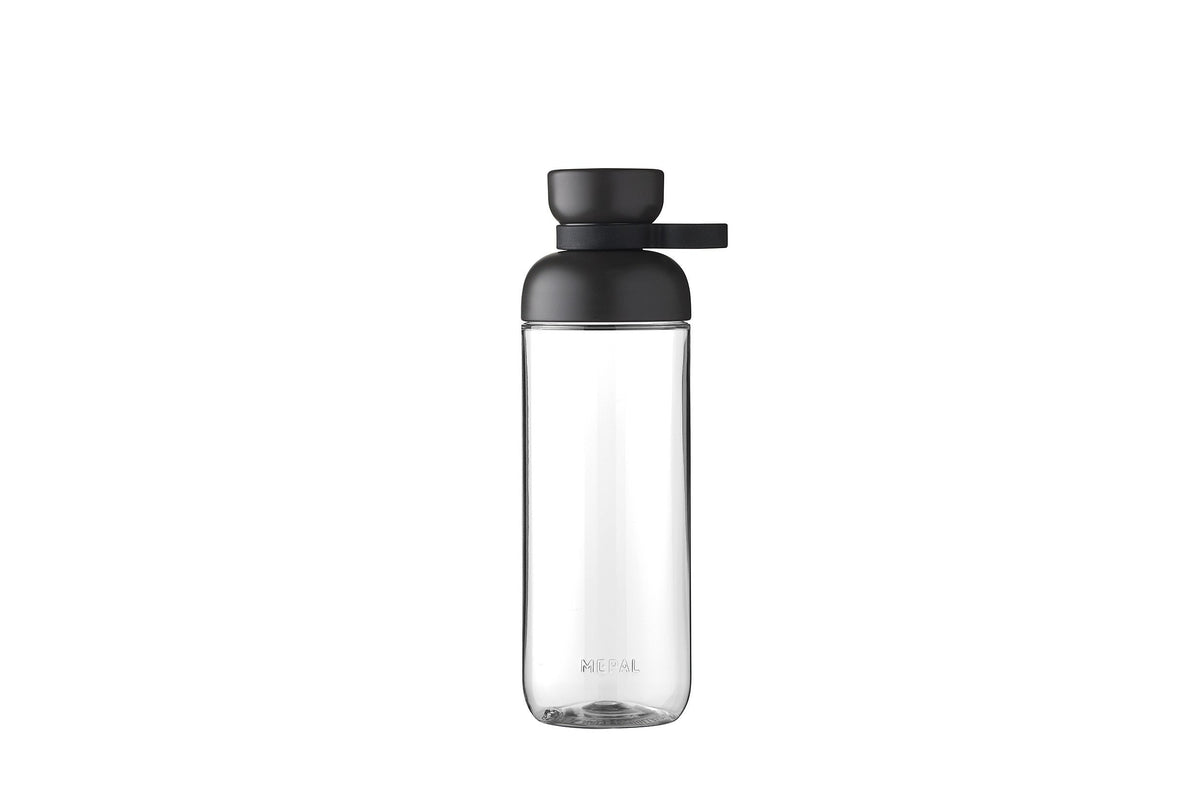 Mepal Waterfles Vita 700 ml - Zwart op witte achtergrond