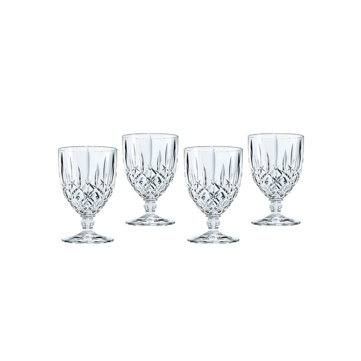 Nachtmann Noblesse Universeelglazen 4 stuks - 230 ml op witte achtergrond