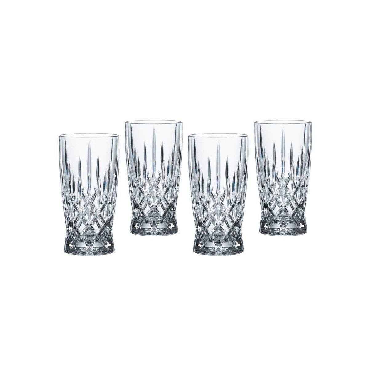 Nachtmann Noblesse Softdrinkglazen 4 stuks - 350 ml op witte achtergrond