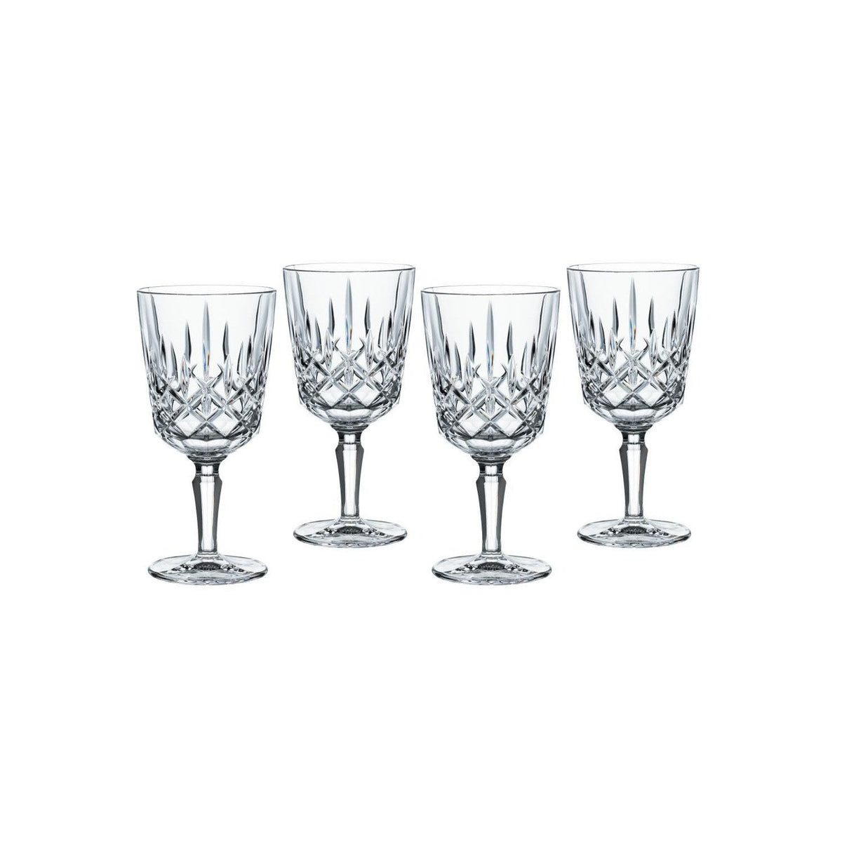 Nachtmann Noblesse Cocktailglazen 4 stuks - 355 ml op witte achtergrond