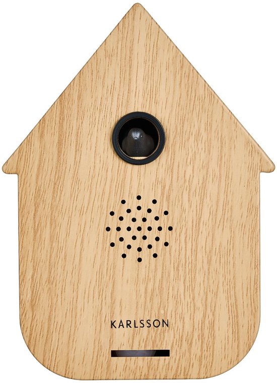 Karlsson Ornament Sound Box Modern Cuckoo - Naturel
