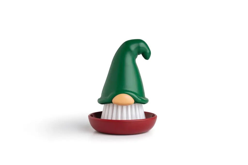 Ototo Afwasborstel Beardy - Groen op witte achtergrond