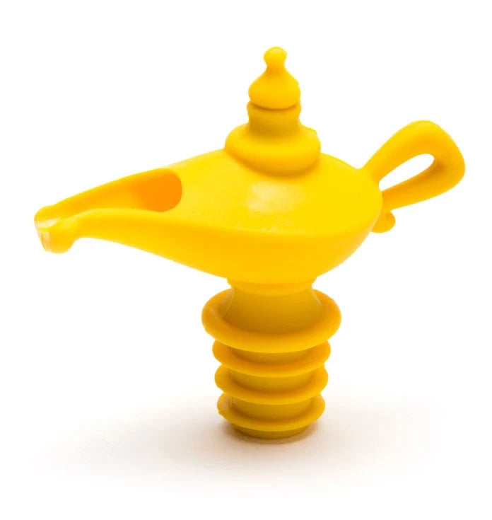 Peleg Design Oiladdin Olieschenker en Stopper op witte achtergrond