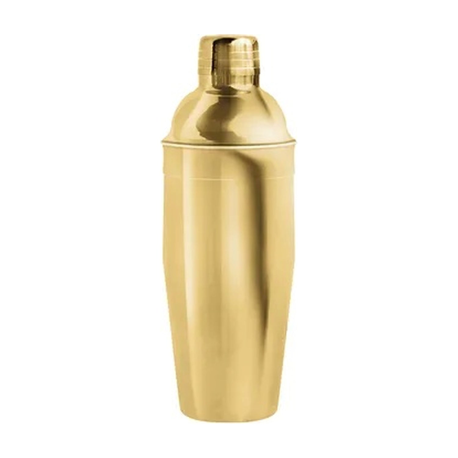 Point-Virgule Cocktailshaker Goud - 700 ml op witte achtergrond