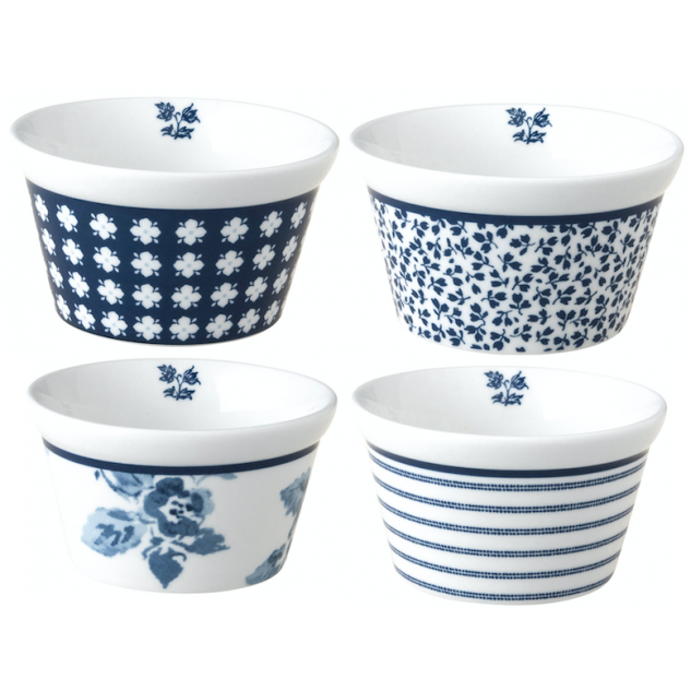 Laura Ashley Ramekin Daisy - 9 cm op witte achtergrond