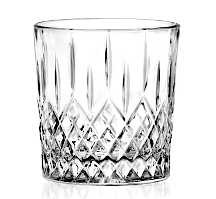 RCR London Tumblers 6 stuks - 270 ml op witte achtergrond