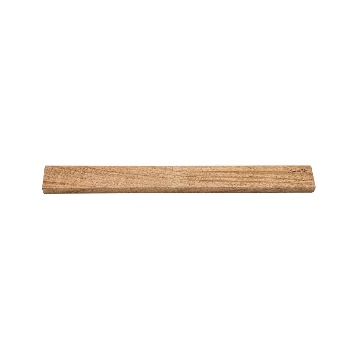 Style de Vie Magnetisch Messenrek 50 cm - Acaciahout op witte achtergrond