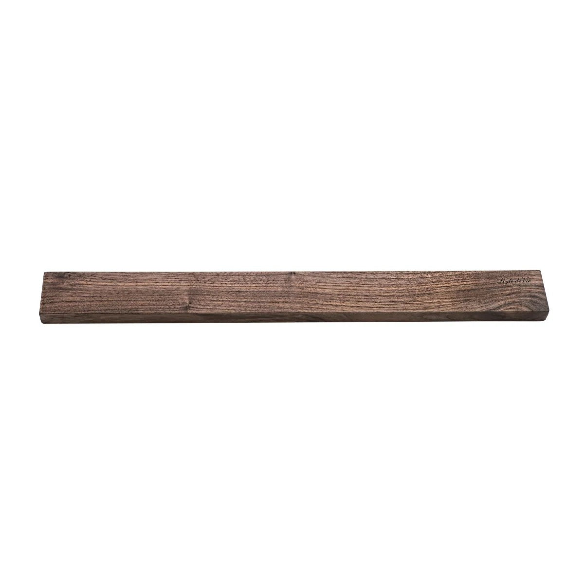 Style de Vie Magnetisch Messenrek 50 cm - Walnoot op witte achtergrond