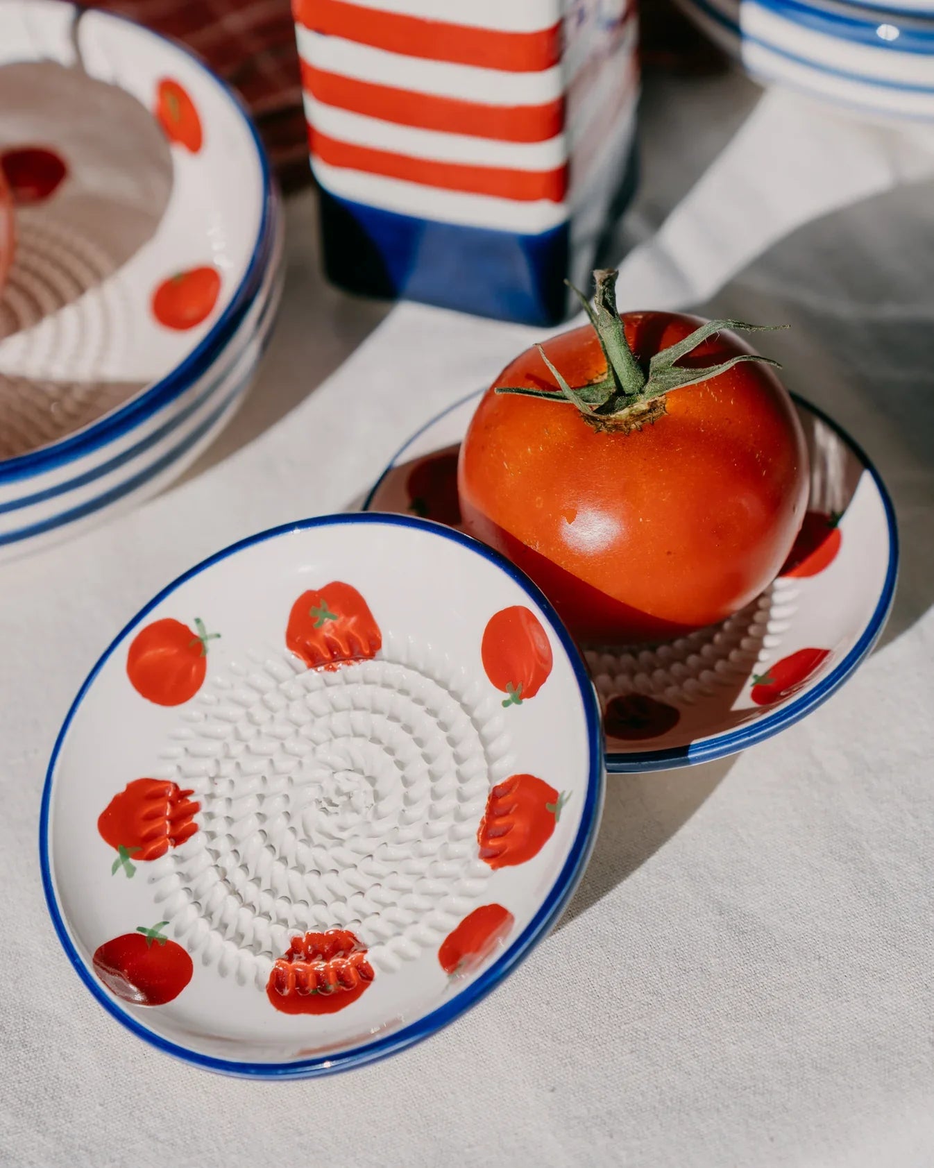 Tierra Cocida Keramisch Raspbord Pomodoro - Klein
