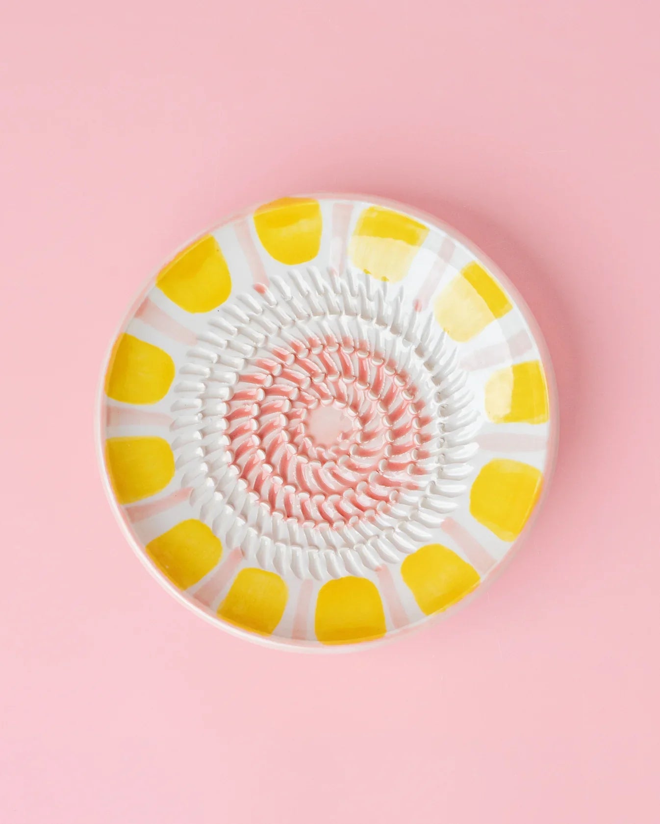 Tierra Cocida Keramisch Raspbord Valentina - Klein op roze achtergrond