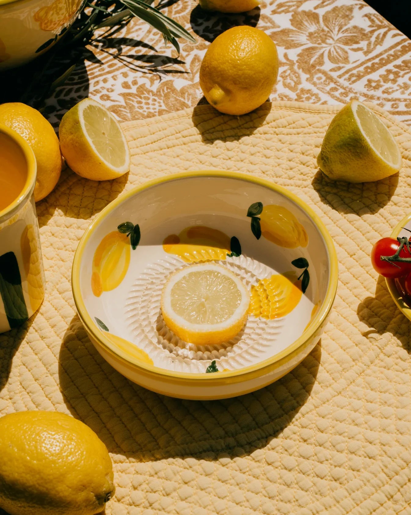 Tierra Cocida Keramisch Raspbord Limone - Middel