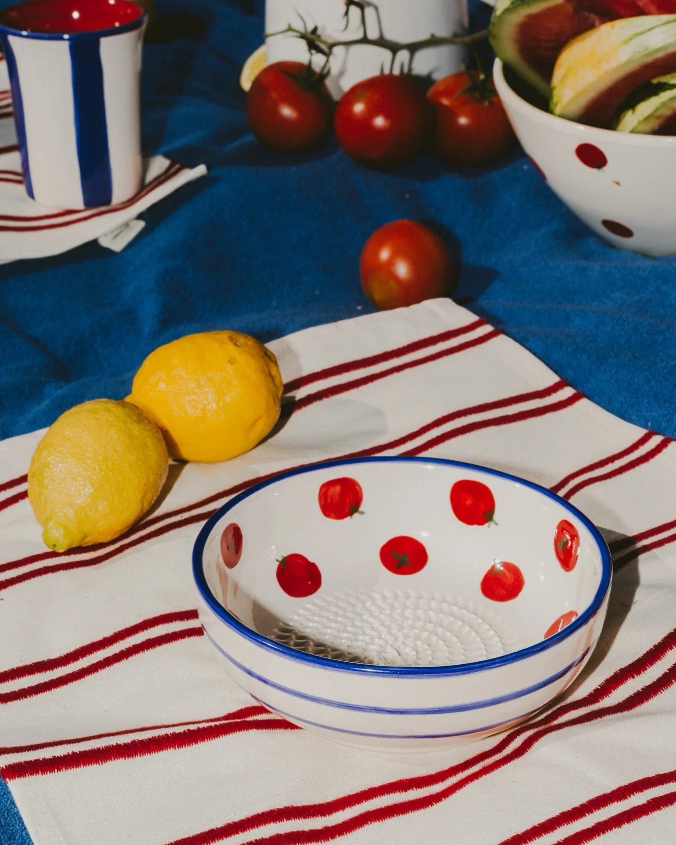 Tierra Cocida Keramisch Raspbord Pomodoro - Middel