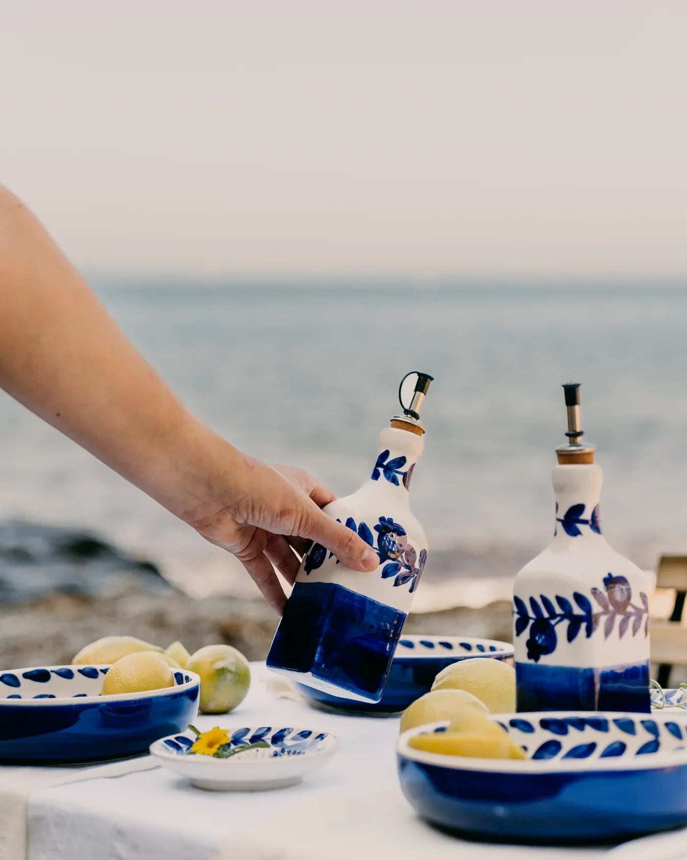 Tierra Cocida Keramische Olijfoliedispenser - Nerja