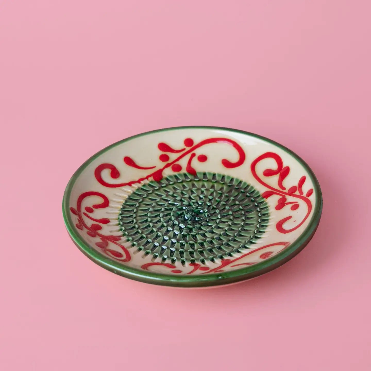 Tierra Cocida Keramisch Raspbord Groen Alhambra - Klein