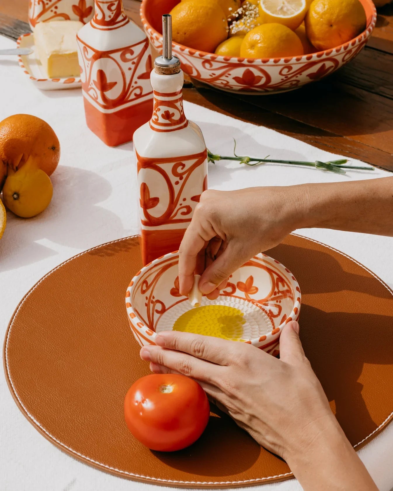Tierra Cocida Keramisch Raspbord Azahara - Middel