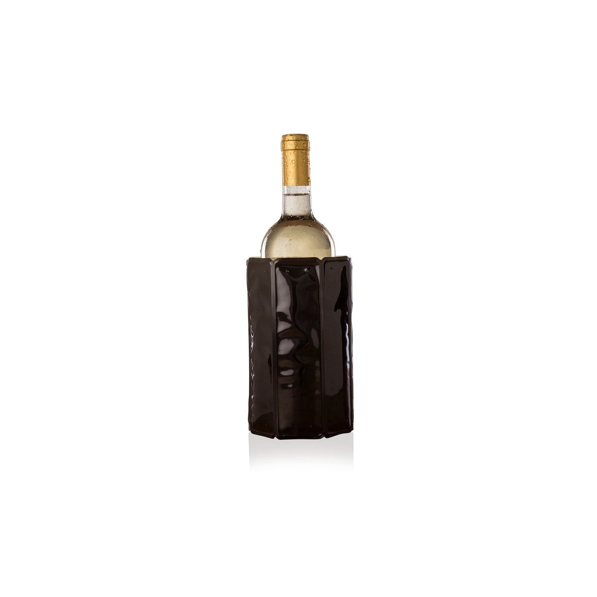 Vacuvin Active Cooler Wine - Zwart op witte achtergrond