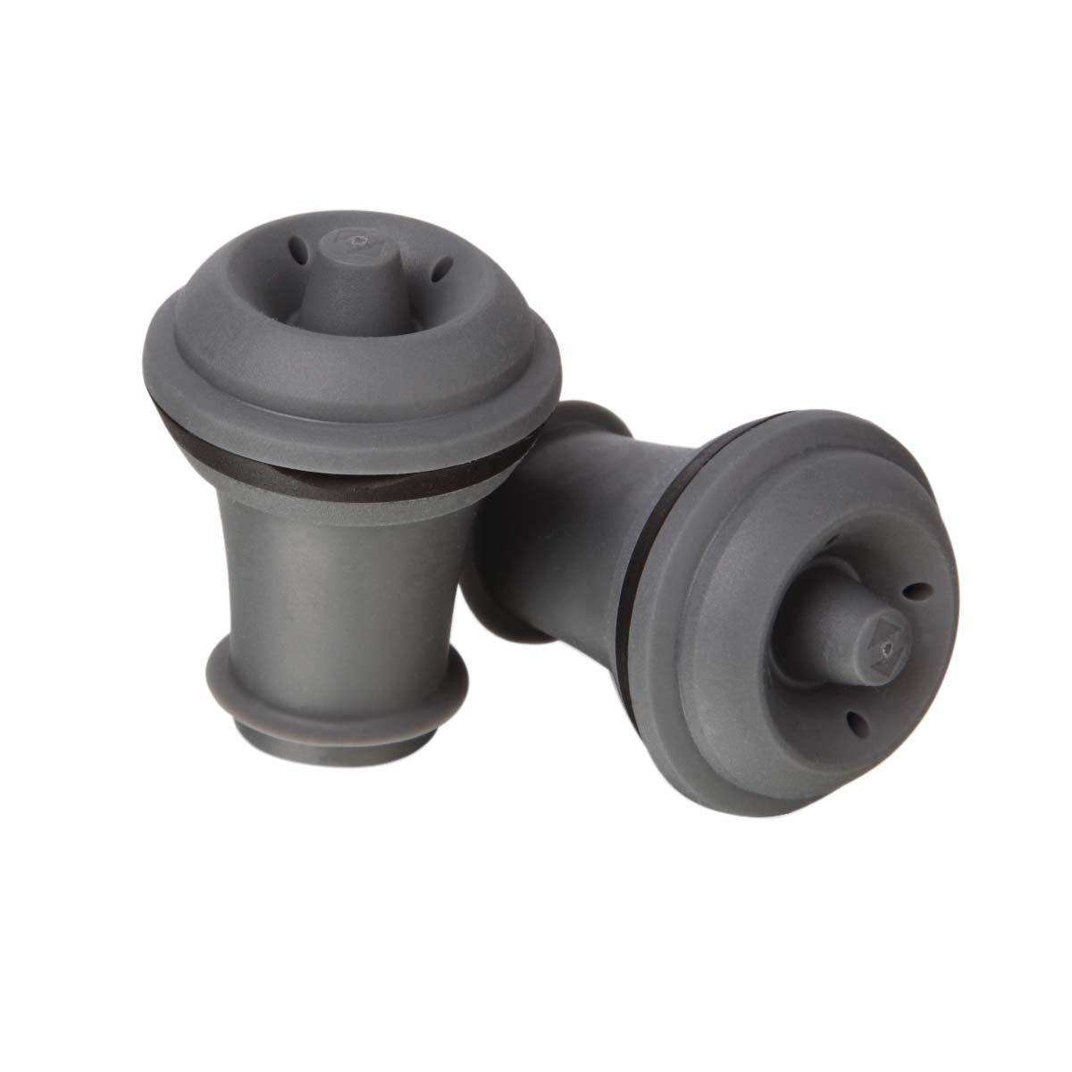 Vacuvin Vacuüm Wine Stopper - 2 stuks op witte achtergrond