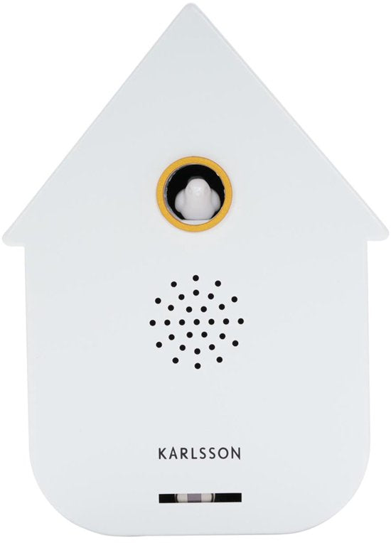 Karlsson Ornament Sound Box Modern Cuckoo - White