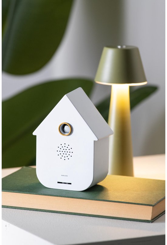 Karlsson Ornament Sound Box Modern Cuckoo - White