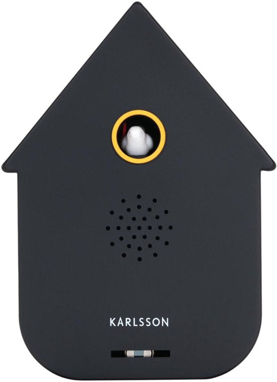 Karlsson Ornament Sound Box Modern Cuckoo - Black
