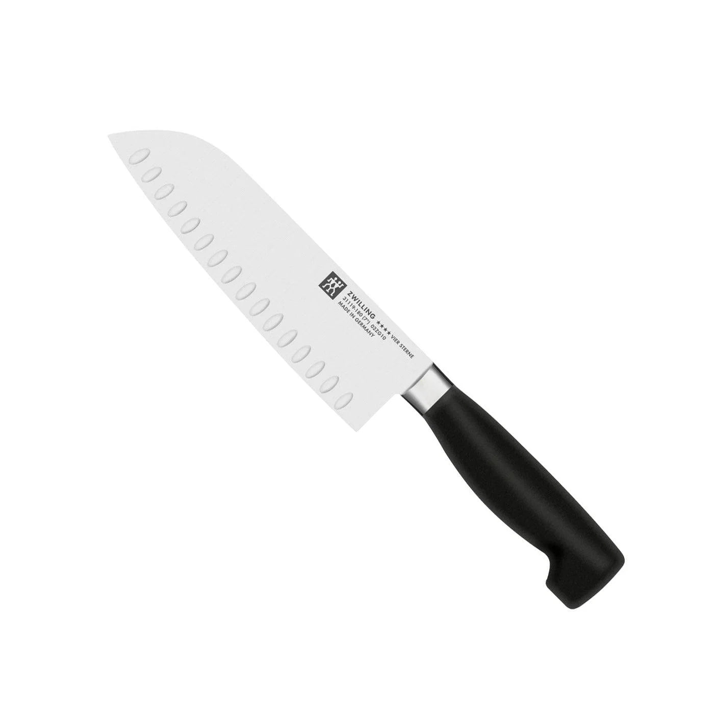Zwilling Four Star Santokumes met Kuiltjes - 18 cm