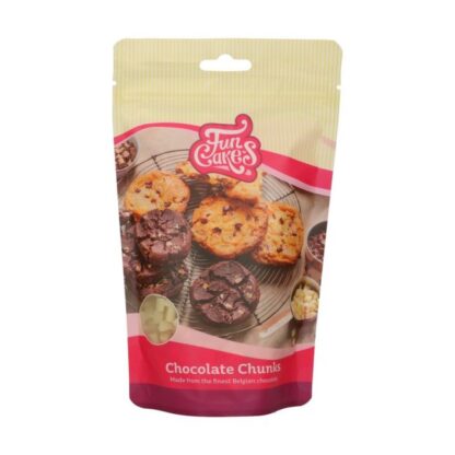 FunCakes Chocolade Chunks – Wit