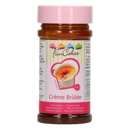 FunCakes Smaakpasta 100 g – Crème Brûlée