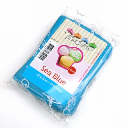 FunCakes Fondant 250 g – Sea Blue - Afbeelding 2
