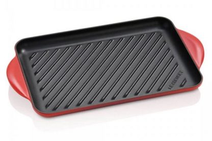 Le Creuset Grill Gietijzer Rechthoek Kersrood – 32 cm