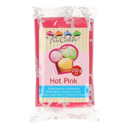 FunCakes Fondant 250 g – Hot Pink