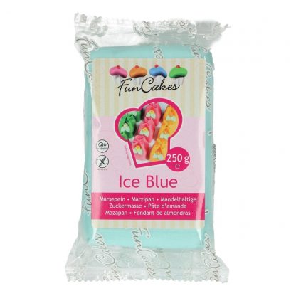 FunCakes Marsepein 250 g – Ice Blue