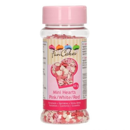 FunCakes Sprinkles 60 g – Mini Hartjes
