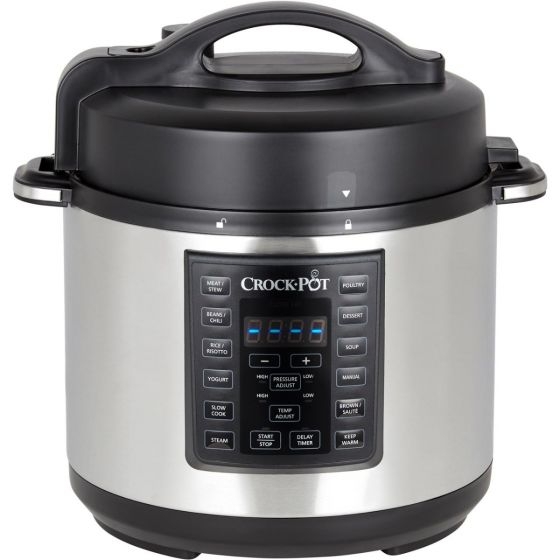 De Crock-Pot Pot is de multicooker, elektrische snelkookpan en slowcooker in één, van het Amerikaanse merk Crock-Pot. Het apparaat kan worden gebruikt voor vlees en stoofpotten, bonen en chili, rijst en