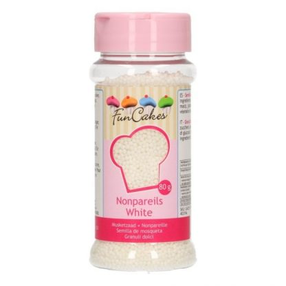 FunCakes Sprinkles 80 g – Wit