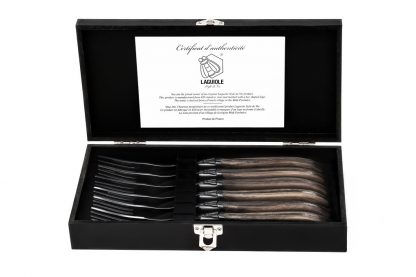 Laguiole Luxury Line Vorken 6 stuks – Vorken Olijfhout
