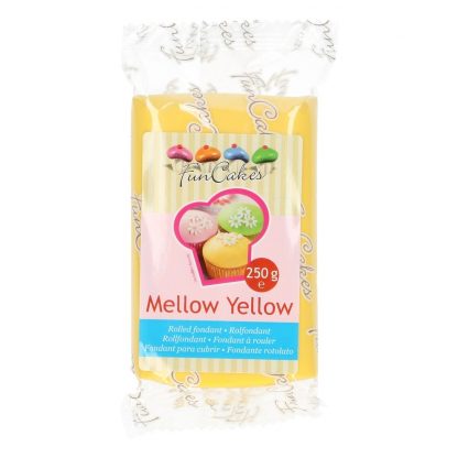 FunCakes Fondant 250 g – Mellow Yellow