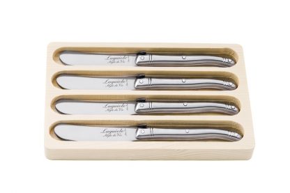 Laguiole Style De Vie Botermessen 4-delig – RVS
