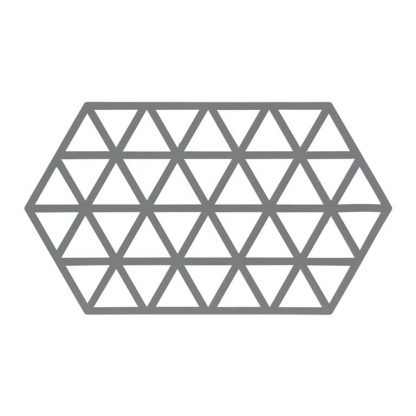 Zone Denmark Triangles Long Onderzetter - Cool Grey