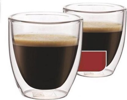 Maxxo Espressoglazen Dubbelwandig – 2 stuks