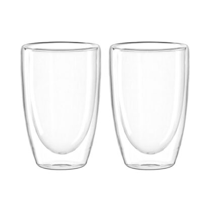 Maxxo Latteglazen Dubbelwandig 380 ml – 2 stuks - Afbeelding 2