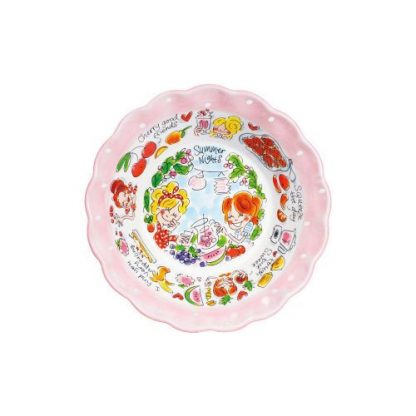 Blond Amsterdam Even Bijkletsen Roze Fruit – Schaal 23.5 cm