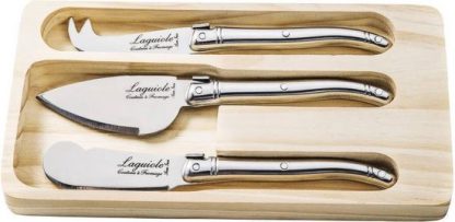 Laguiole Style De Vie Kaasmessen 3-Delig – RVS