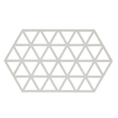 Zone Denmark Triangles Long Onderzetter - Warm Grey
