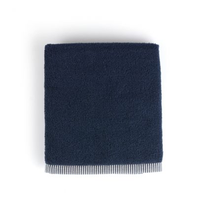 Bunzlau Handdoek Solid Dark Blue