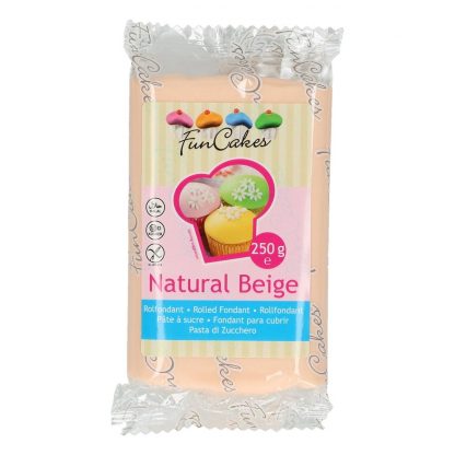 FunCakes Fondant 250 g – Naturel Beige