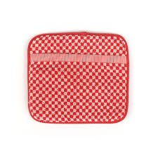 Bunzlau Pannenlap Small Check Red