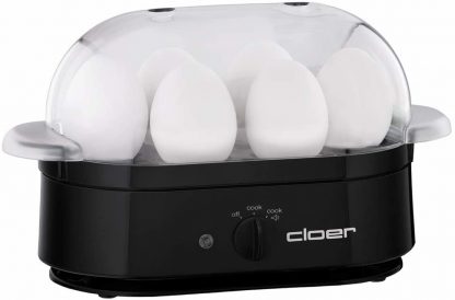 Cloer Eierkoker 6 stuks - Zwart