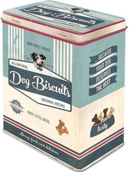 Nostalgic Art Blik L – Dog Biscuits