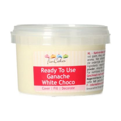FunCakes Ready to Use Ganache White Chocolate – 260 g