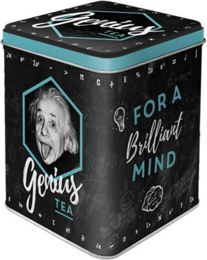 Nostalgic Art Blik Thee – Genius Einstein Tea